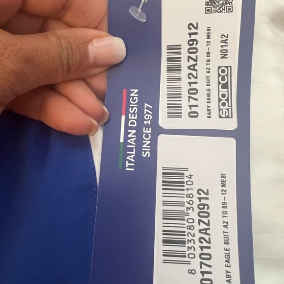 Brand new Sparco baby suit! - Picture 2 of 3